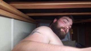 White Guy Shakes His Ass