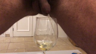 Meando en una copa
