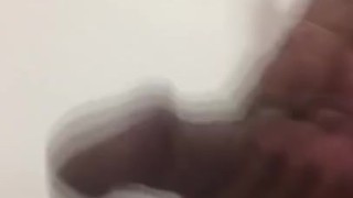 Bathroom masturbation 