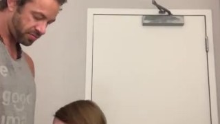 Straight up fucking in a public bathroom