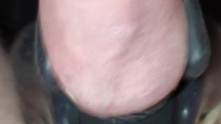 Big cock shaked and milked by Nobra Twincharger :)