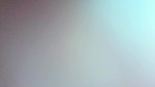 Pulsating tight asshole and rubbing cum on the camera lens