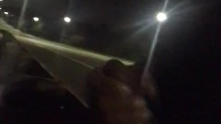 Risky roadside masturbation 