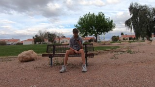 horny at a park