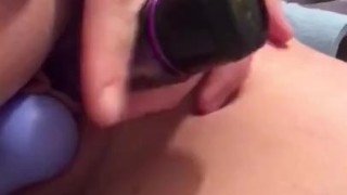 After shower cum fun