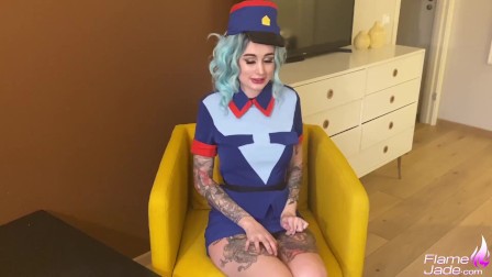 Cosplay Deep Sucking and anal Sex after Hunting Pokemon