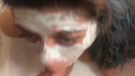 Boyfriend cums home from jail and fucks me and gives facial!