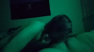 amateur Home Video of Real Couple blowjob and Raw Fuck with Creampie