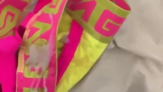 Cumming on Jockstrap
