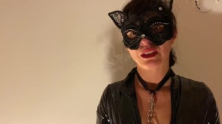 femdom pegging and whipping by hot smoking mistress