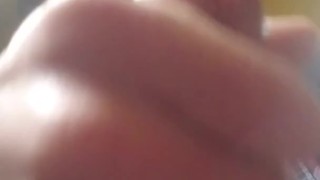 Jerking it w/cum shot