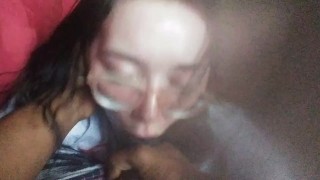 Nerdy female gags on bbc