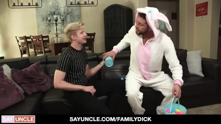 stepdad In Easter Costume Cums Inside Boy