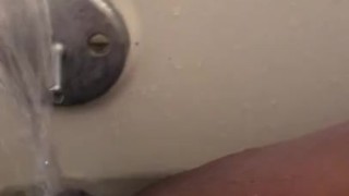 No hand Masturbation with bath Faucet ;) 