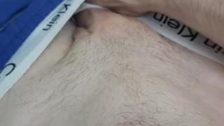 My dick needed a quick breath of air
