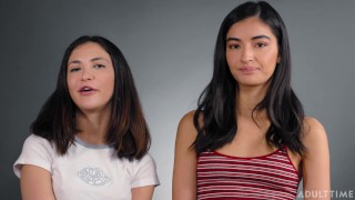 ADULT TIME - Emily Willis & Jane Wilde On Going Down FULL SCENE