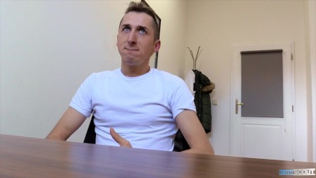 DIRTY  SCOUT - Sexy Hunk Goes For An Interview and Gets Fucked