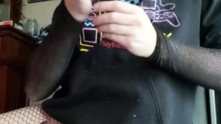 Horny Femboy Field Strips his Tokarev and Shows off