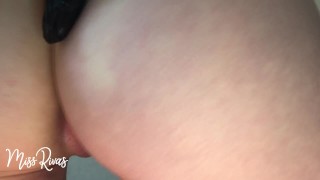  Ass Masturbation in Gloves