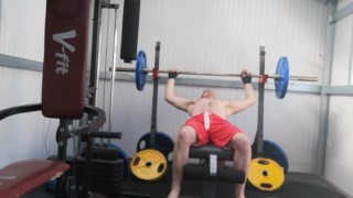 Me doing a Workout lifting Olympic weights