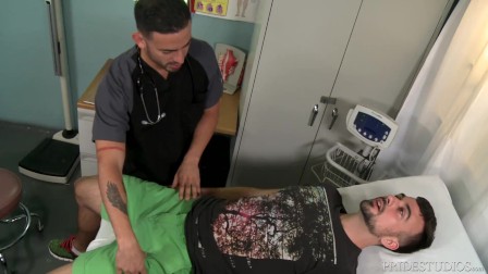 MenOver30 - Doctor Rossi Can't Resist Patient's Boner