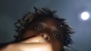 fucking my pussy with a huge cucumber
