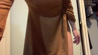 dominant tomboy roomie bullies you while she's stuck! || nsfw audio roleplay for men