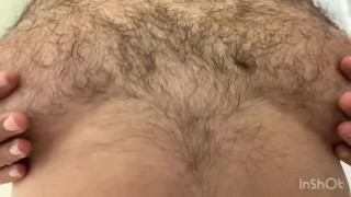 Big Latino Man Tits