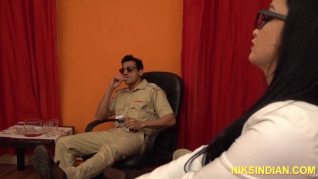 Randi TV reporter fucked very rough in the pussy by Desi Policeman