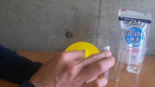 簡単オナホールを自作　消臭ビーズ