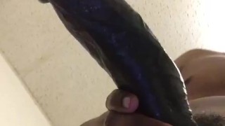YOUNG BLACK MAN TEASES FAT BBC 