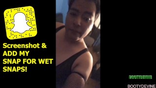 Sissy Femboy Slut Makes Clit Squirt On Snapchat
