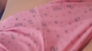 showing my pretty pinky pussy when i wake up