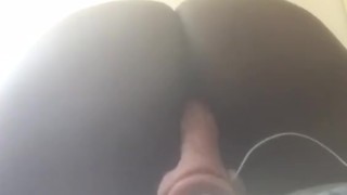 Ebony Girl Rides And Pounds Her Pussy With 9 Inch Dildo
