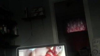 Stroking to ORGASM