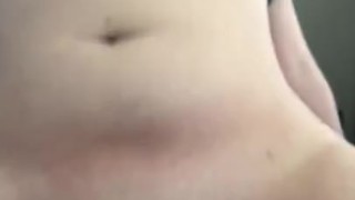 19 Year Old College Babe Cums while Riding Date’s Dick Cowgirl