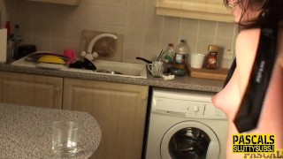 Bound submissive whipped and fucked hard