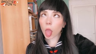 Estudiante Japonés Chupar La Polla Profunda Y Tuvo Sexo Vaquera