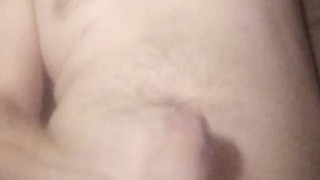 Big dick hunk jacks off with huge cum