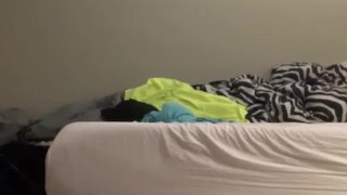 Riding and pussy playing 