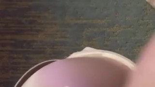 Feel my love on your sexy tan bra