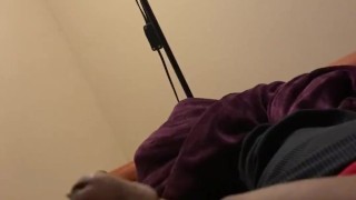 Big dick, jerking off solo