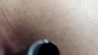 Anal with sexy russian wife on exercise bike. All asshole in my sperm. WOW!