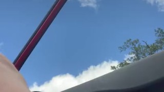 Cumming outside 