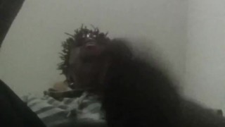 Masturbating to lesbian porn In Hotel Hallway Almost Caught