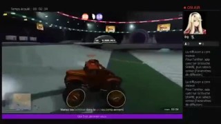 Je vous présente gta v en ligne et l'aréna joue aux ballon partie 1