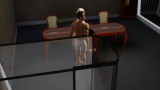 Tender and hot sex in the clean and jerk. Sex in the toilet. Sims3 porno