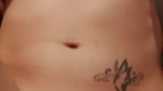 Masturbating in the bathroom