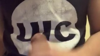 IPhone SE Thick Cock Solo Masturbation