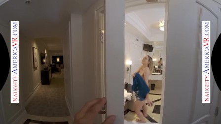 Naughty America - Lindsey (Jade Nile) fucks you in VR